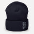 Baseball &God Smoke Cuffed Beanie